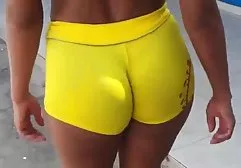 Young American woman happily gives blowjob to Negro