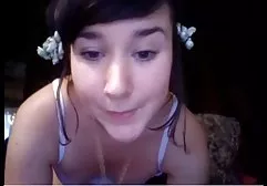 First sex 18-year-old babe Vicky with her new boyfriend