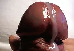 Flexible Russian gymnast is played with a rubber penis.