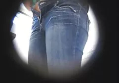 Daisy in high heels confidently doing a blowjob