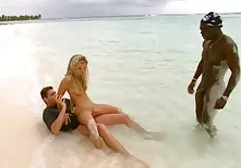 Brunette made a man lick her boots