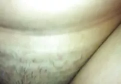 American in stockings fucks vagina with slender fingers