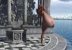 Big black dick burst into babe's tight ass