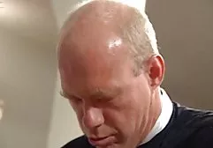 Girls make a man lick their shoes