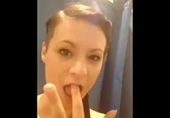 Young Shmara undresses in front of the camera