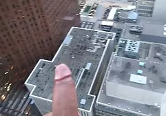 Mistress in shoes with nails marks the slave