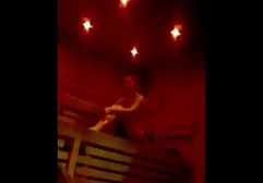 Whores in a hotel appeals two customers at once