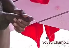 The brunette gave her husband a gift and dragged her sister to the bed