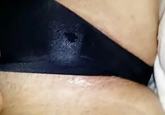 Baby made her father a blowjob and jumped on his penis