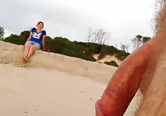 Chick with big tits caresses herself in chat