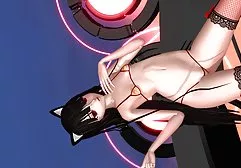 Masseur with strong hands fucked slim chick