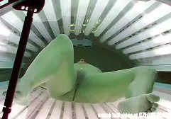 Pretty little secretary gets naked in the workplace