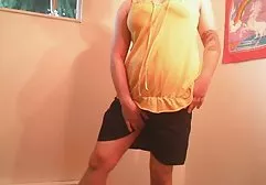 Emily with pink hair perfectly jerked off her bolt