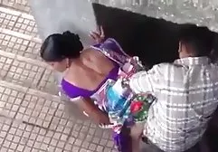 Two chicks spit with a man from the heart