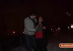 Busty lesbian fucks friends in the sauna