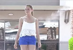 Hot Russian lesbians in stockings have oral sex