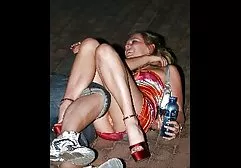 A crowd of men raping animazhnuyu gamer