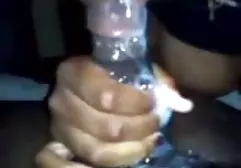 Girls in a bathing suit bathe in a common bath