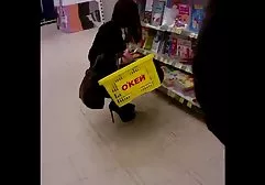 Sexy chick walks naked in the bedroom