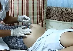 BBW in a sundress kicks from cigarette smoke