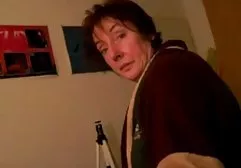 Tiny babe with small tits shows her close-up pussy