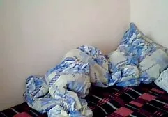 Very thin girl took a penis in her mouth