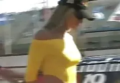 An immobilized man is satisfied by masturbating his feet with a beautiful domina