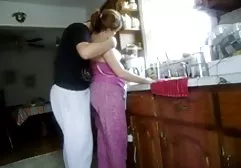 Blonde is taught to work out duty sex