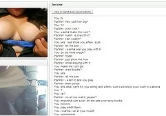 Busty MILF sucks a young fuck