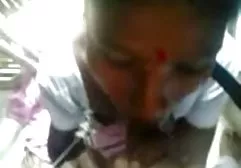 Sperm emerges from the cunt of a nice little babe