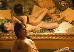 During the blowjob and sex in the kitchen does not let go of the camera