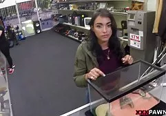 Covert surveillance of a cute doll in a shower stall