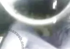 Slim brunette has an orgasm during masturbation