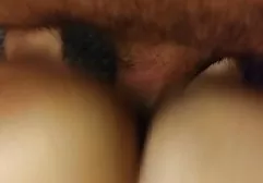 Oksana in pink underwear walked through the woods