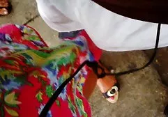 Solo with a vibrator from a sexy redhead girl