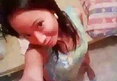 Brunette fucked with dude in the bathroom