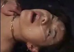 A set of exercises from a nude sexy blonde