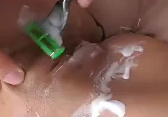 Mature man fucks girl in anal and pissing into her