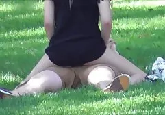 Double penetration long dildo before webcam