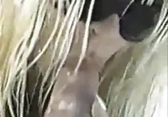 Plump beautiful Russian babe in the kitchen in underwear