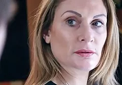 Brunette beauty took a shower with her grandfather and fucked him