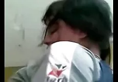 Young Russian guy stuck in mature blonde in a corset