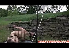 The girl shows a beautiful ass on camera