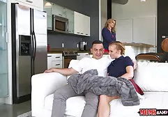 Big black woman shows huge muscles and big clit