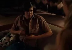 Cute boss perdolite secretary in the office