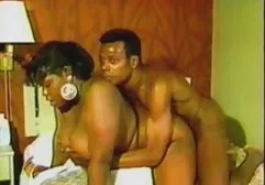 Black homosexual plays with his phallus