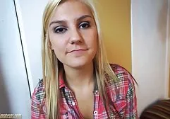 Girl sucks boyfriend's penis after home anal