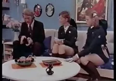 The dude licked pussy and fucked chick in stockings