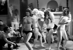 Pretty woman Alenka fucked at once with two fellow students at a hot party