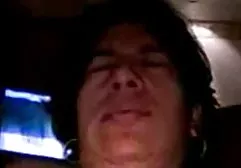 Dirty bitch gives her boyfriend a slobbering deep blowjob